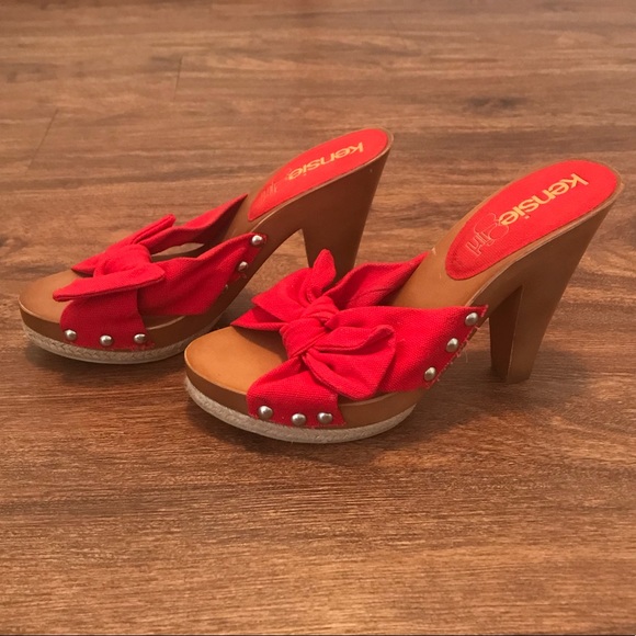Kensie Girl Shoes - Kenzie Girl red heels